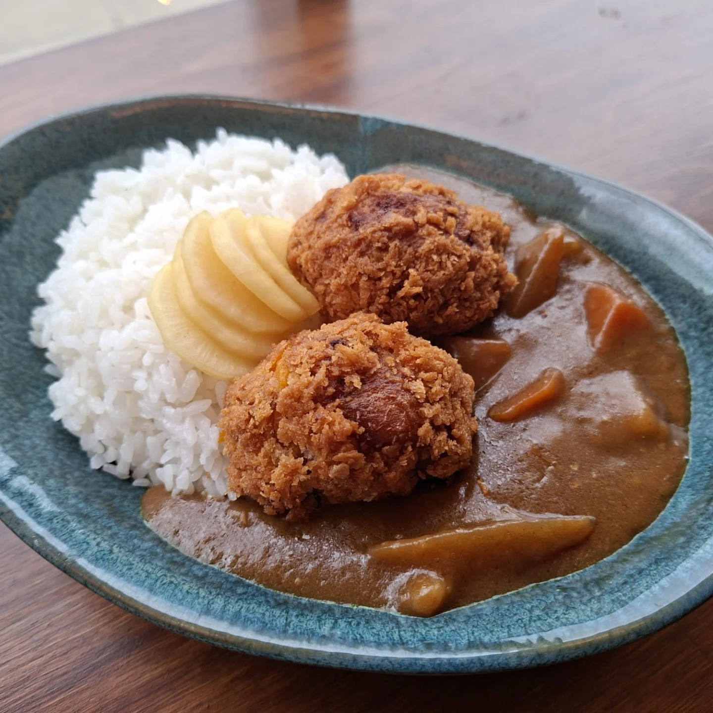 Japanese curry with rice